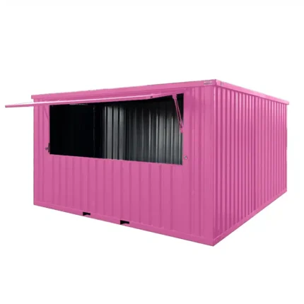 Contentor Bar 4x4m Rosa RAL 3015