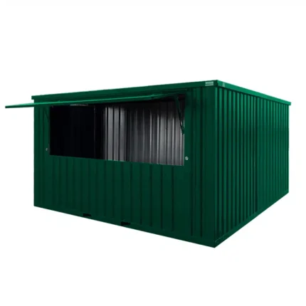Contentor Bar 4x4m XL Verde RAL 6005